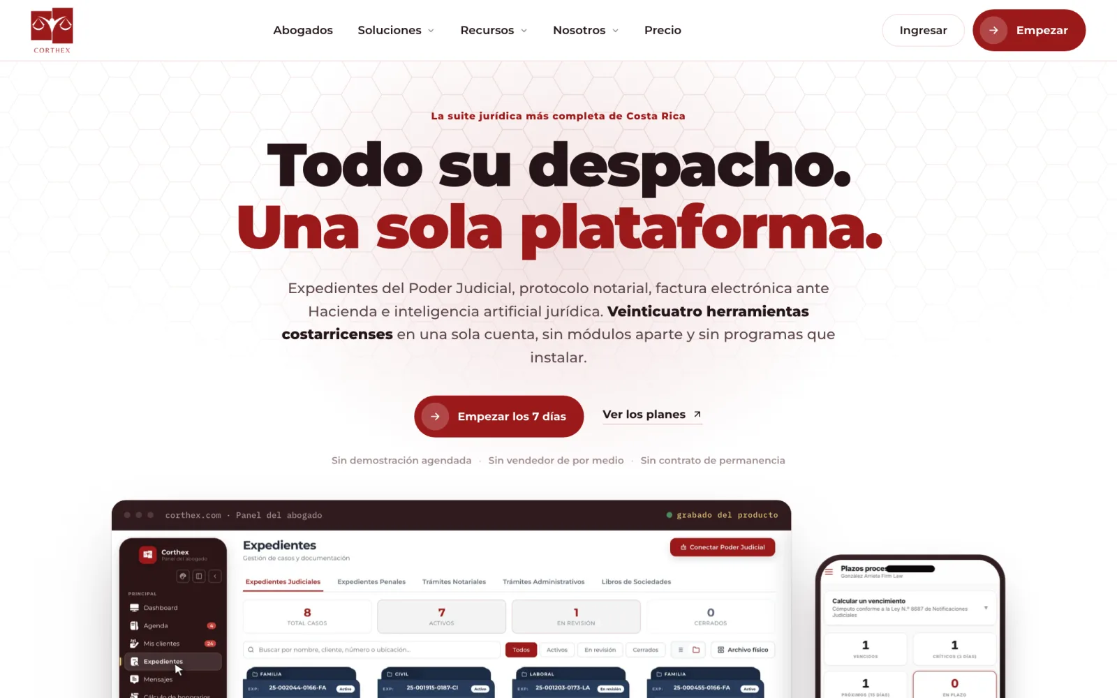 Proyecto Corthex Legal